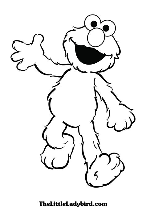 elmo  colouring pages sesame street coloring pages valentine
