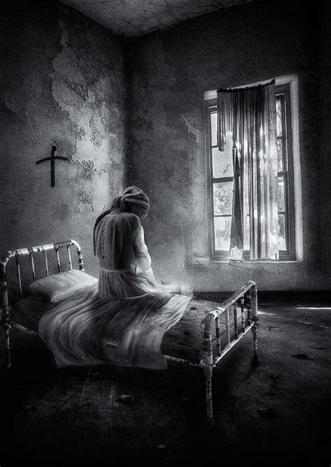 She Hangs Her Head She Is Lost In The Dark Photograph By Charlaine