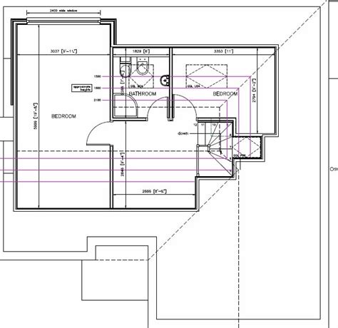 bedroom loft conversion plans