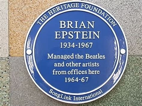 Beatles Manager Brian Epstein Honored With Blue Plaque