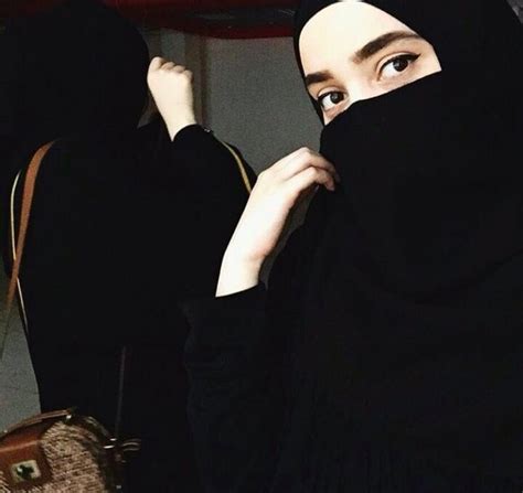Beauty Muslim Girl Peçe Nikab Nikap Nikabis Kapalı çarşaf Hicab Hijab