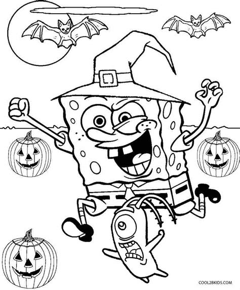 printable spongebob coloring pages  kids coolbkids