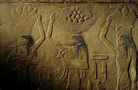 Offfering Scene From Tomb Of Ti 5th Dynasty Egypt S Old