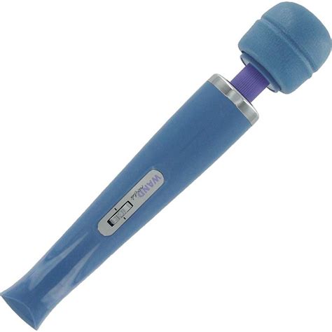 wand essentials rechargeable 7 speed massager 12 25 blue