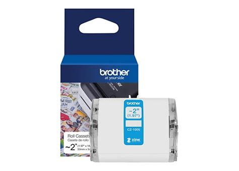 brother cz  continuous labels  rolls roll     ft cz printer