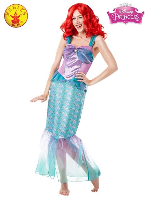 ariel deluxe costume adult disney princess