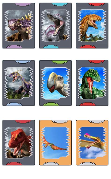 dinosaur king cards printable printable word searches
