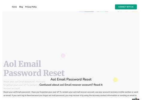 Forgot Aol Mail Password By Tichmania Lestefar Issuu