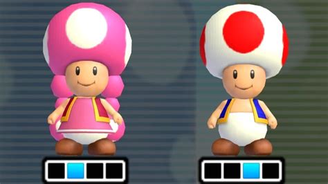 new super mario bros wii toad and toadette playable youtube