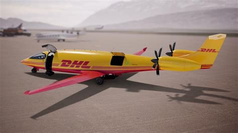 dhl express  buy worlds   electric cargo planes