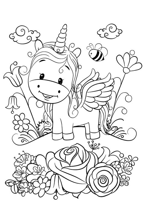 awesome image abstract unicorn coloring pages  printable