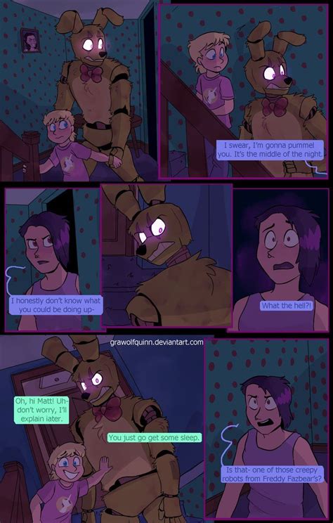springtrap and deliah page 89 on deviantart fnaf characters