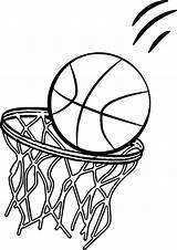 Ball Baloncesto Netball Drawing Wecoloringpage Lápiz Basquetbol Creativos Tripticos sketch template