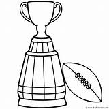 Coloring Bowl Super Trophy Pages Football Cup Grey Printable Template Drawing Color Championship Kids Clipart Trophies Goal Post Getdrawings Eagles sketch template