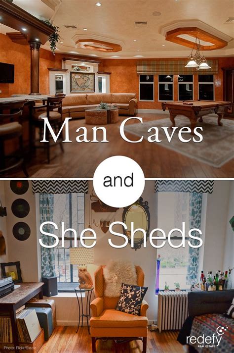 Man Cave Or She Shed How To Create Custom His And Hers Spaces Man