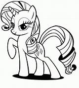 Coloring Little Pony Pages Rarity Sparkle Twilight Popular sketch template