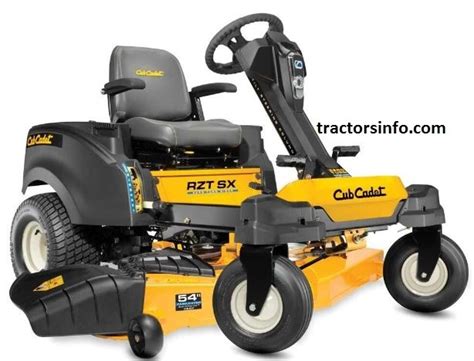 Cub Cadet Rzt Sx 54 Mower Reviews Price Specs And Features 2024