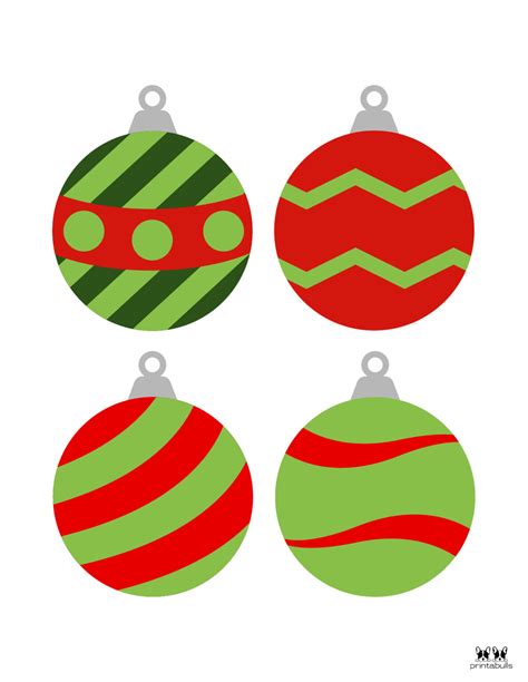 printable christmas ornaments printabulls