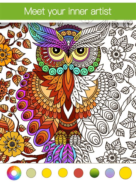 adult coloring book premium android apps  google play