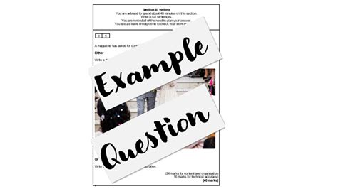 aqa language paper  examples  question  teaching resources