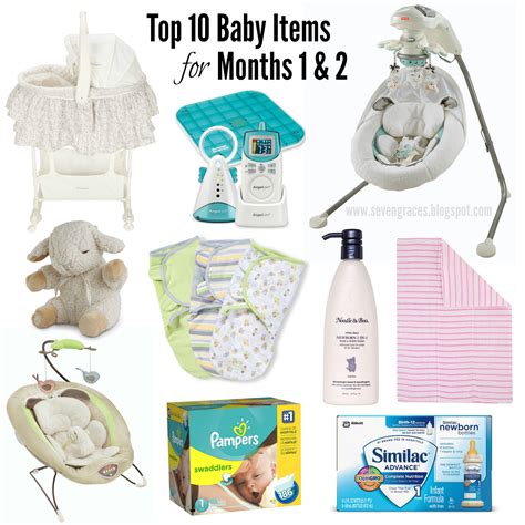top  baby items  months    graces