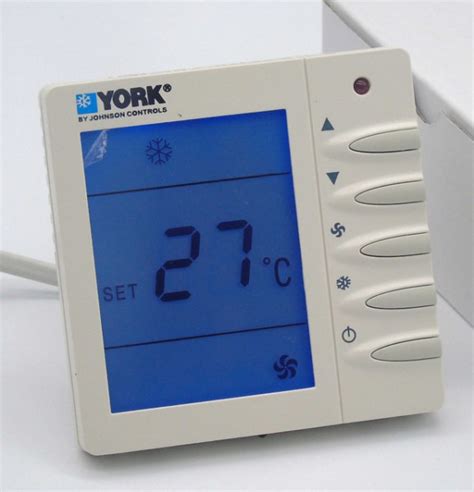 york digital thermostat