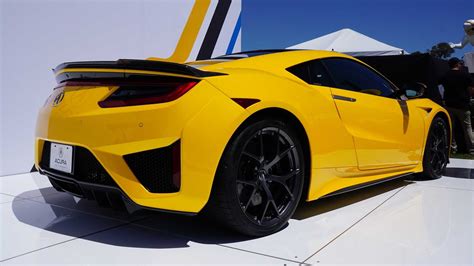 Acura Type S Concept Nsx Indy Yellow Pearl Dazzle At Pebble Beach