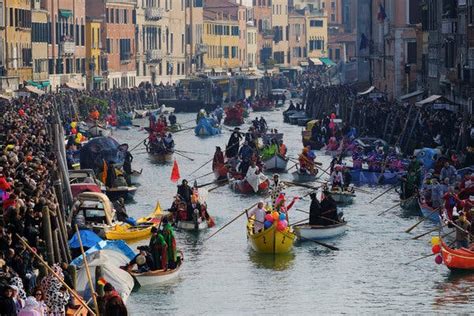 Venice Carnival Brings Out The Masks Regattas And Revelry The New