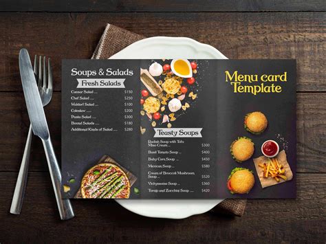 menu card   guide  designing  perfect menu card