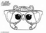 Lol Coloring Pages Pets Ham Cherry Kids Printable Print sketch template