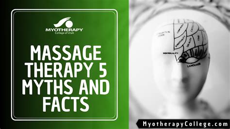 Massage Therapy 5 Myths And Facts Youtube