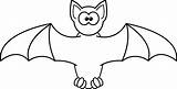 Bats Friendly Kolorowanki Nietoperz Druku Clipartmag Mały Webstockreview Clipartbest sketch template