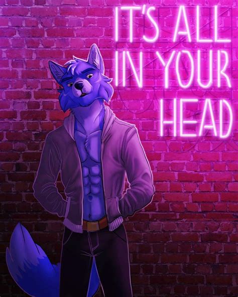 It S All In Your Head With Images Furry Art Furry