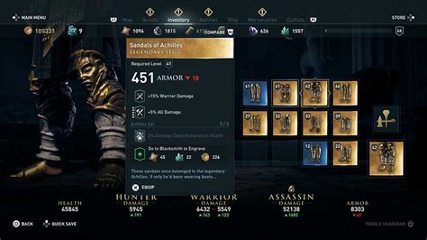 Assassin S Creed Odyssey Legendary Armor Guide Gamersheroes