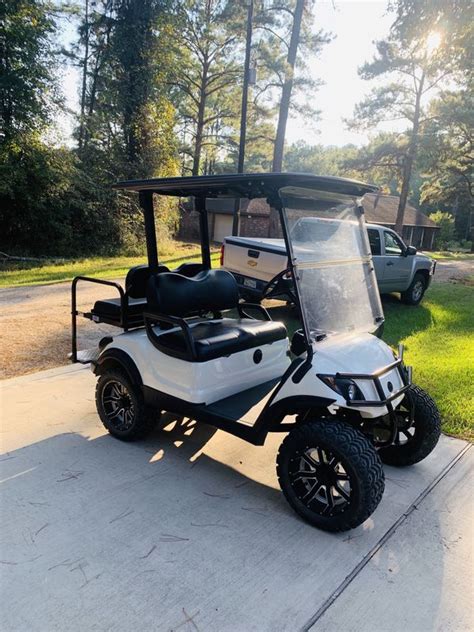 yamaha ydre  electric golf cart   lift kit  sale  huntsville tx offerup