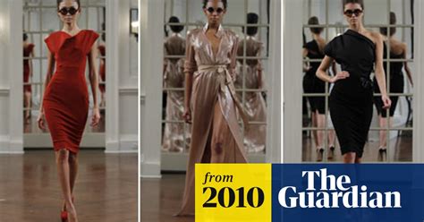 victoria beckham collection is a hit in new york fashion week