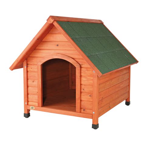 trixie natura pitched roof dog house         petco