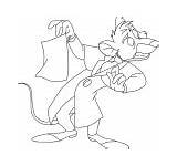 Coloring Pages Detective Mouse Great Magic sketch template