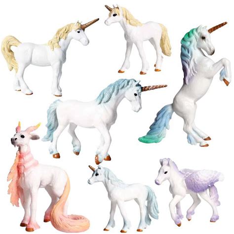 styles actiontoy figures unicorn baby european myths  legends plastic doll collectible