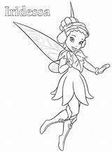 Coloring Tinkerbell Pages Periwinkle Library Clipart Iridessa sketch template