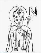 Coloring Nicholas Saint St Pages Peter Clipart Nicolas Clip Apostle Pope Color Saints Leo Patrick Catholic Printable Great Kids Drawing sketch template