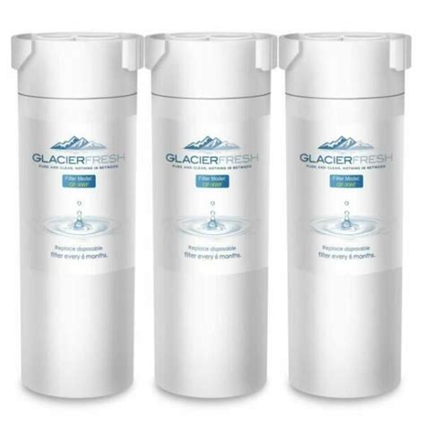 Glacier Fresh Gf Xwf Refrigerator Water Filter 3 Pack For Sale Online