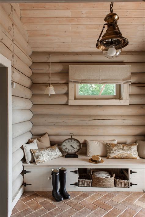 decordemon  elegant log cabin  id interior