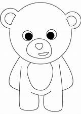 Coloring Bear Teddy Pages Print Baby Printable Bears Template Kids Templates Care Timeless Miracle Popular Everfreecoloring sketch template