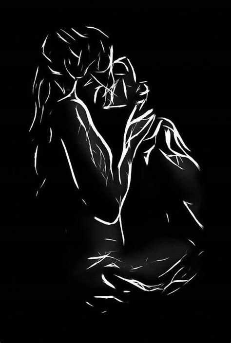 A Kiss In The Dark Art Print By Steve K