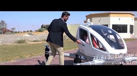 drone taxi dubai ehang  youtube