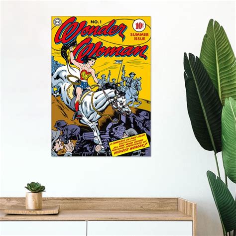 Dc Comics Wonder Woman Issue 1 Mightyprint Wall Art