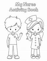 Preschool Printable Health Nurse Book Activity Coloring Pages Printables Worksheets Activities Nurses Healthy Nursing School Community Books Slapdashmom Board Choose sketch template