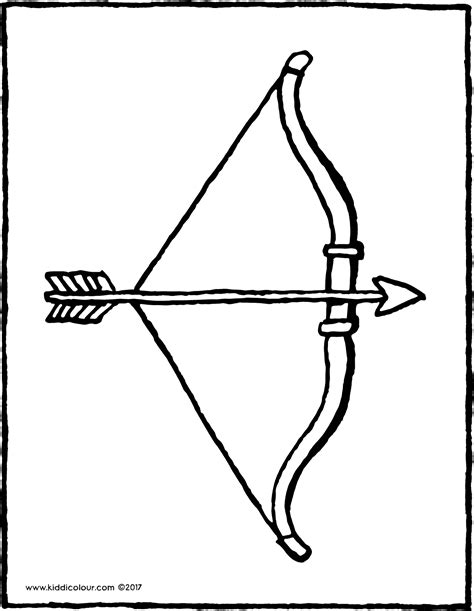 bow  arrow coloring pages coloring pages