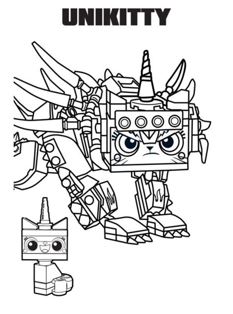 coloring page lego   unikitty lego coloring pages pokemon